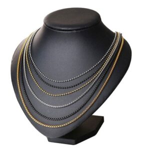 Men's Bead Ball Link Chain