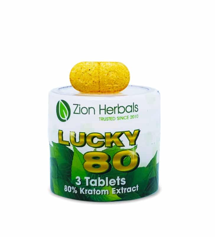 Zion Herbals Lucky 80 MIT Extract Tabs (3ct)
