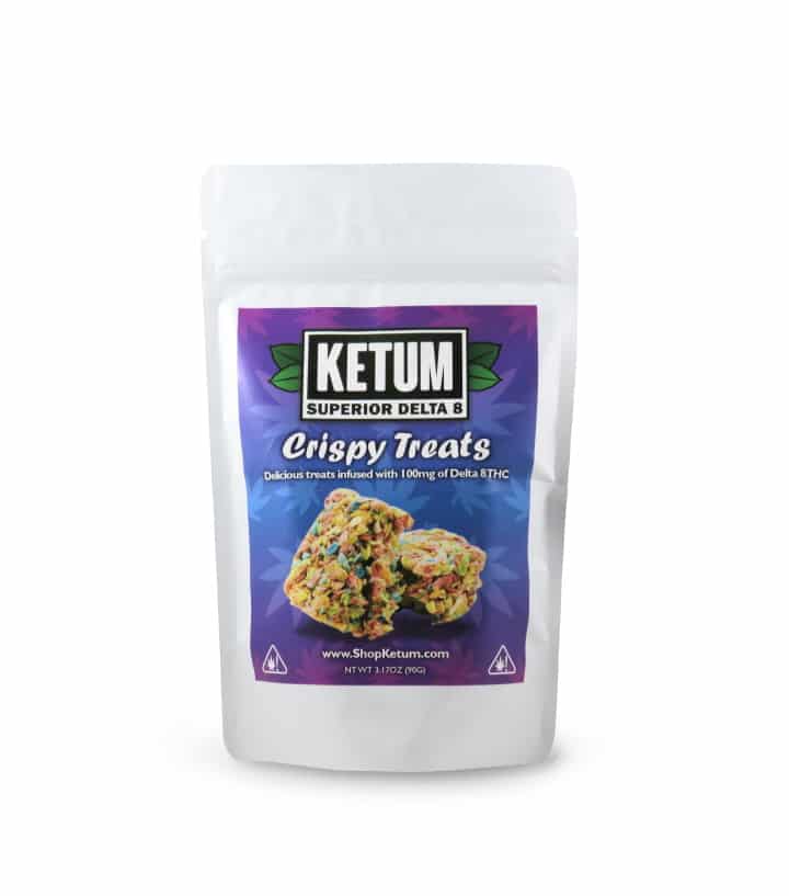 Ketum Delta 8 THC 100mg Crispy Treat