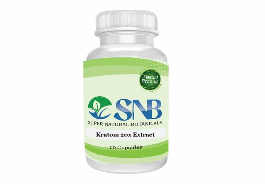 Kratom 20x Extract Capsules - Image 2